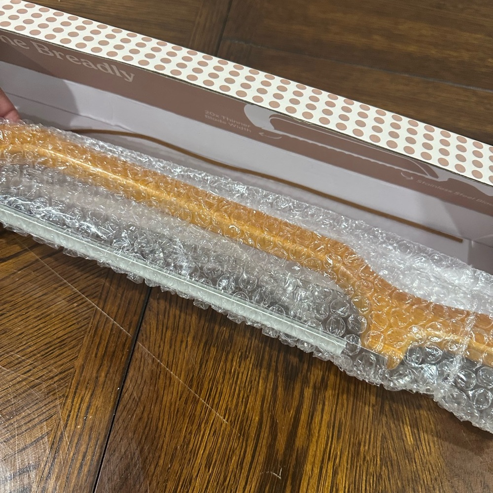 Earthly Bliss Breadly™ Bread Bow Knife – Reversible Serrated Blade (new in box) - Picture 2 of 6